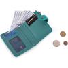 imageMontana West X Wrangler Womens Wallet Small Bifold Wallet Black Wallet for Women Wallets Card Cases ampamp Money Organizers Ladies Female RFID Credit Card Wallets with Removable ID WindowTurquoiseBrown