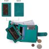 imageMontana West X Wrangler Womens Wallet Small Bifold Wallet Black Wallet for Women Wallets Card Cases ampamp Money Organizers Ladies Female RFID Credit Card Wallets with Removable ID WindowATurquoise