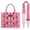Wide Strap-cactus Hotpink
