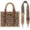 Wide Strap-leopard Brown