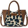 imageWrangler Small Crossbody Bags for Women Designer TopHandle Crossbody HandbagCow Printbrown
