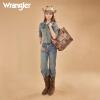 imageMontana West Wrangler Large Tote Bag for Women Designer Leopard Print Purse for Travel Work GymLeopard