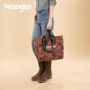 imageMontana West Wrangler Large Tote Bag for Women Designer Leopard Print Purse for Travel Work GymPink