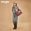 imageMontana West Wrangler Large Tote Bag for Women Designer Leopard Print Purse for Travel Work GymPink