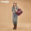 imageMontana West Wrangler Large Tote Bag for Women Designer Leopard Print Purse for Travel Work GymViolet
