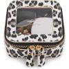 imageMontana West X Wrangler Clear Makeup Bag Travel Cosmetic Bag Portable Make Up Toiletry Organizer for Women BlackSmall LeopardBlack