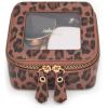 imageMontana West X Wrangler Clear Makeup Bag Travel Cosmetic Bag Portable Make Up Toiletry Organizer for Women BlackSmall LeopardCoffee