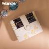 imageMontana West X Wrangler Womens Small Wallet Bifold Slim Card Wallet RFID Minimalist Cash Organizers with Zipper Coin PocketBeigeFloral
