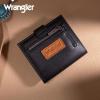 imageMontana West X Wrangler Womens Small Wallet Bifold Slim Card Wallet RFID Minimalist Cash Organizers with Zipper Coin PocketBlack