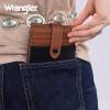imageMontana West X Wrangler Womens Small Wallet Bifold Slim Card Wallet RFID Minimalist Cash Organizers with Zipper Coin PocketBlackBrown