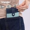 imageMontana West X Wrangler Womens Small Wallet Bifold Slim Card Wallet RFID Minimalist Cash Organizers with Zipper Coin PocketBlue