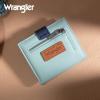 imageMontana West X Wrangler Womens Small Wallet Bifold Slim Card Wallet RFID Minimalist Cash Organizers with Zipper Coin PocketBlue
