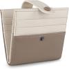 imageMontana West X Wrangler Womens Small Wallet Bifold Slim Card Wallet RFID Minimalist Cash Organizers with Zipper Coin PocketDark Khaki