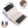 imageMontana West X Wrangler Womens Small Wallet Bifold Slim Card Wallet RFID Minimalist Cash Organizers with Zipper Coin PocketDark Khaki