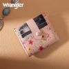 imageMontana West X Wrangler Womens Small Wallet Bifold Slim Card Wallet RFID Minimalist Cash Organizers with Zipper Coin PocketFantasy of Flower Dreams