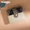 imageMontana West X Wrangler Womens Small Wallet Bifold Slim Card Wallet RFID Minimalist Cash Organizers with Zipper Coin PocketGreen