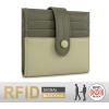 imageMontana West X Wrangler Womens Small Wallet Bifold Slim Card Wallet RFID Minimalist Cash Organizers with Zipper Coin PocketGreen