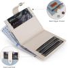 imageMontana West X Wrangler Womens Small Wallet Bifold Slim Card Wallet RFID Minimalist Cash Organizers with Zipper Coin PocketJean