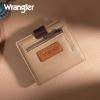 imageMontana West X Wrangler Womens Small Wallet Bifold Slim Card Wallet RFID Minimalist Cash Organizers with Zipper Coin PocketKhaki