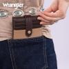 imageMontana West X Wrangler Womens Small Wallet Bifold Slim Card Wallet RFID Minimalist Cash Organizers with Zipper Coin PocketKhaki