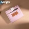imageMontana West X Wrangler Womens Small Wallet Bifold Slim Card Wallet RFID Minimalist Cash Organizers with Zipper Coin PocketPink