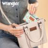 imageMontana West X Wrangler Womens Small Wallet Bifold Slim Card Wallet RFID Minimalist Cash Organizers with Zipper Coin PocketShadow of Mint Flowers