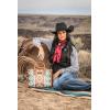 imageWrangler Chenille Tote Bag for Women Western Womens Crossbody Handbags Aztec Tophandle BagsBrown