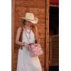 imageWrangler Chenille Tote Bag for Women Western Womens Crossbody Handbags Aztec Tophandle BagsPink