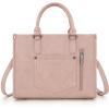 imageWrangler Chenille Tote Bag for Women Western Womens Crossbody Handbags Aztec Tophandle BagsPink