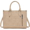 imageWrangler Chenille Tote Bag for Women Western Womens Crossbody Handbags Aztec Tophandle BagsTan