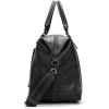 imageWrangler Duffel Bag Large Travel Weekender Bag for Women Waterproof Carry on Overnight Bag for GymTripsWeekendsBeigeBlack