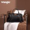 imageWrangler Duffel Bag Large Travel Weekender Bag for Women Waterproof Carry on Overnight Bag for GymTripsWeekendsBeigeBlack