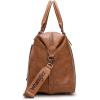 imageWrangler Duffel Bag Large Travel Weekender Bag for Women Waterproof Carry on Overnight Bag for GymTripsWeekendsBeigeBrown