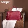 imageWrangler Duffel Bag Large Travel Weekender Bag for Women Waterproof Carry on Overnight Bag for GymTripsWeekendsBeigeBurgundy
