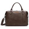imageWrangler Duffel Bag Large Travel Weekender Bag for Women Waterproof Carry on Overnight Bag for GymTripsWeekendsBeigeCoffee