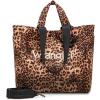 imageMontana West Wrangler Large Tote Bag for Women Designer Leopard Print Purse for Travel Work GymLeopard