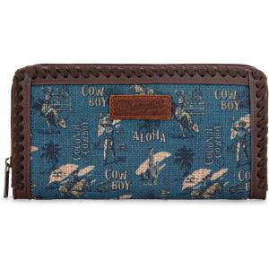 imageMontana West X Wrangler White Wallets for Women Phone Wristlet Wallets Card Cases ampamp Money Organizers Ladies Female Large Capacity Clutch Wallet with Coin PurseJeans Blue