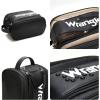 imageMontana West X Wrangler Large Makeup Bag Travel Toiletry Bag Portable Cosmetic Bag Make Up Organizer with Divider and Handle for Women AztecBlack