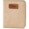 imageMontana West X Wrangler Small Wallet Women Slim Thin Wallets Card Cases Money Organizer Minimalist Pocket Wallet with RFID LiningTan