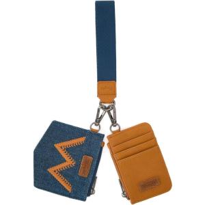 imageMontana West Wrangler Keychain Wristlet Wallets for Women WG367W119LBRLight Brown