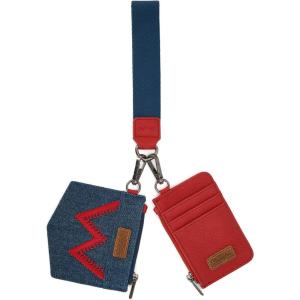 imageMontana West Wrangler Keychain Wristlet Wallets for Women WG367W119LBRRed
