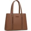 imageWrangler Double Compartment Tote Bag for Women Whipstitch HandbagVintage Brown