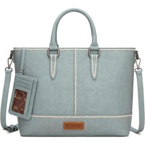 imageWrangler Tote Bag for Women Tophandle Handbags Crossbody Bag with Credit Card HolderJean