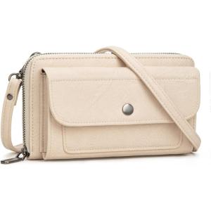 imageMontana West Crossbody Purses for Women Wristlet Wallets with Phone Pocket ampamp Credit Card SlotsBeige