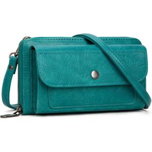 imageMontana West Crossbody Purses for Women Wristlet Wallets with Phone Pocket ampamp Credit Card SlotsTurquoise