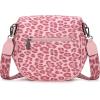 image:imageMontana West Large Crossbody Bags for Women Bum Bag Sling Purse with Adjustable StrapLeopard Pink