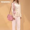 image:imageMontana West Large Crossbody Bags for Women Bum Bag Sling Purse with Adjustable StrapLeopard Pink