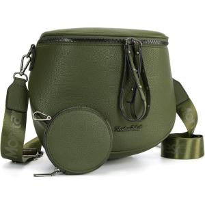 image:imageMontana West Large Crossbody Bags for Women Bum Bag Sling Purse with Adjustable StrapLargeolive Green
