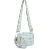 image:imageMontana West Wristlet Wallets for Women Nylon RFID Small Crossbody Phone Purse with Builtin Card Slots for GiftBlue