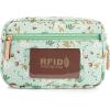 image:imageMontana West Wristlet Wallets for Women Nylon RFID Small Crossbody Phone Purse with Builtin Card Slots for GiftGreen